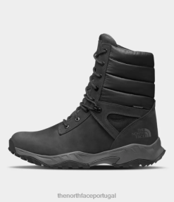 calçados The North Face homens bota termoball com zíper tnf preto/zinco cinza 8T02T1308