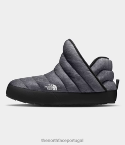 calçados The North Face homens botas de tração termoball estampa cinza fantasma mesclada/tnf preto 8T02T787