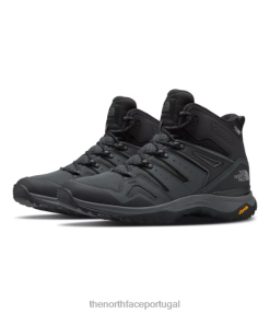 calçados The North Face homens botas hedgehog fastpack ii mid wp tnf preto/cinza escuro 8T02T1219