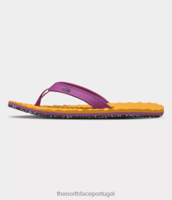 calçados The North Face mulheres base camp mini slip-ons ii cúpula do acampamento base ouro/flor de cacto roxo 8T02T64