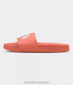 calçados The North Face mulheres slides do acampamento base iii coral empoeirado laranja/tnf branco 8T02T577