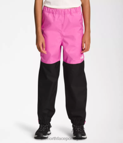 roupas The North Face crianças calça de chuva antora super rosa 8T02T270