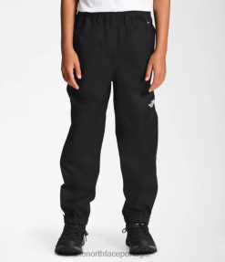 roupas The North Face crianças calça de chuva antora tnf preto 8T02T269