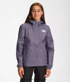 roupas The North Face crianças jaqueta de chuva antora ardósia lunar 8T02T760
