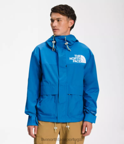 roupas The North Face homens 86 jaqueta de montanha hi-tek de baixa fidelidade azul super sônico 8T02T205
