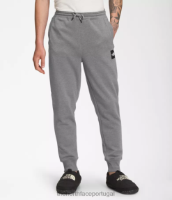 roupas The North Face homens box nse joggers tnf cinza médio urze/tnf preto 8T02T1038