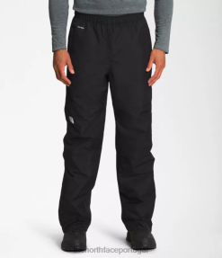 roupas The North Face homens calça de chuva antora tnf preto 8T02T1073