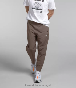 roupas The North Face homens calça grade tekware falcão marrom 8T02T418