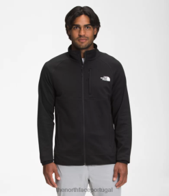 roupas The North Face homens canyonlands full-zip tnf preto 8T02T951