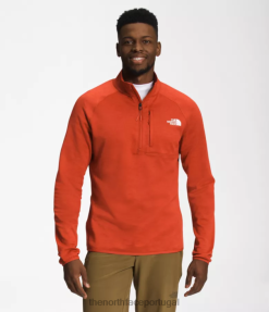 roupas The North Face homens canyonlands-zip urze de bronze enferrujada 8T02T410