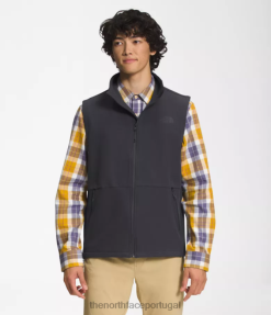 roupas The North Face homens colete camden soft shell asfalto cinza escuro urze 8T02T644