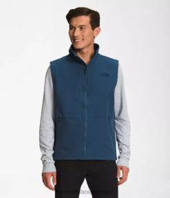 roupas The North Face homens colete camden soft shell sombra azul escuro urze 8T02T645