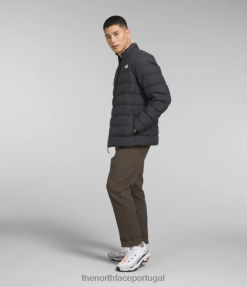 roupas The North Face homens jaqueta aconcágua 3 cinza asfalto 8T02T822