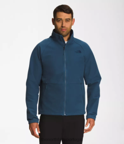 roupas The North Face homens jaqueta camden soft shell sombra azul escuro urze 8T02T481