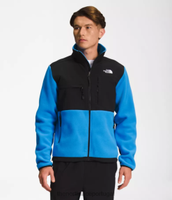 roupas The North Face homens jaqueta denali azul super sônico 8T02T198
