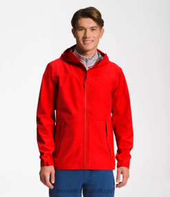 roupas The North Face homens jaqueta dryzzle future light vermelho flamejante 8T02T1115