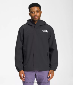 roupas The North Face homens jaqueta embalável tnf cinza asfalto 8T02T7