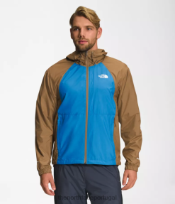 roupas The North Face homens jaqueta hidrenalina 2000 azul super sônico/marrom utilitário 8T02T101