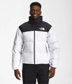 roupas The North Face homens Jaqueta nuptse retrô 1996 tnf branco/tnf preto 8T02T469