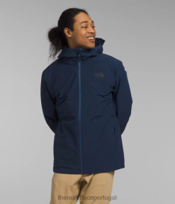 roupas The North Face homens jaqueta thermoball eco triclimate cume marinho/azul sombrio 8T02T476