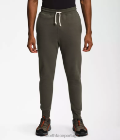roupas The North Face homens joggers Heritage novo verde taupe 8T02T309