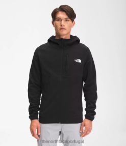 roupas The North Face homens moletom com capuz canyonlands tnf preto 8T02T924