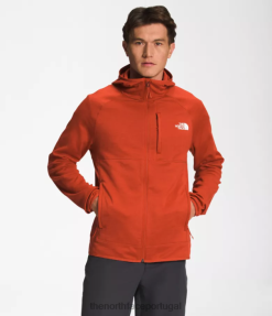 roupas The North Face homens moletom com capuz canyonlands urze de bronze enferrujada 8T02T925