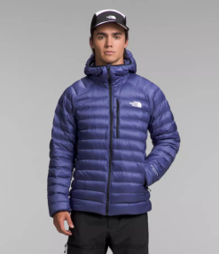 roupas The North Face homens moletom com capuz Summit Series Breithorn caverna azul 8T02T918
