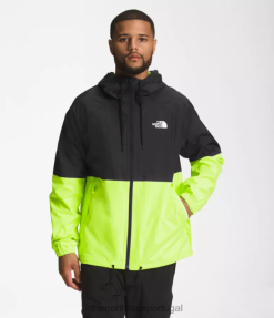 roupas The North Face homens moletom de chuva antora tnf preto/led amarelo 8T02T1198