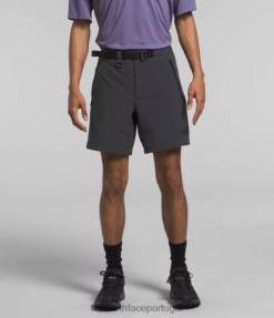 roupas The North Face homens shorts profissionais primordiais cinza asfalto 8T02T929