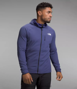 roupas The North Face homens Summit Series Futurefleece moletom com zíper completo caverna azul 8T02T405