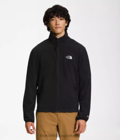roupas The North Face homens tnf polartec 100 zip completo tnf preto 8T02T485