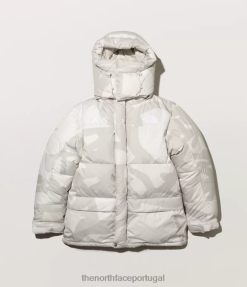 roupas The North Face homens tnf x kaws retro 1994 parka do Himalaia kw impressão de hino em marfim ao luar 8T02T143