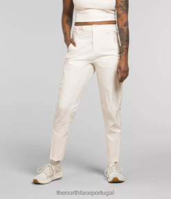 roupas The North Face mulheres calça bridgeway pro gardênia branca 8T02T168