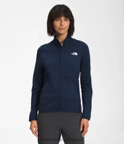 roupas The North Face mulheres canyonlands full-zip cimeira marinha urze escura 8T02T378