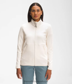 roupas The North Face mulheres canyonlands full-zip gardênia urze branca 8T02T376