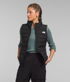 roupas The North Face mulheres colete aconcágua 3 tnf preto 8T02T616