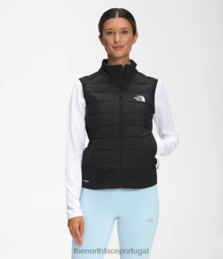 roupas The North Face mulheres colete de abrigo tnf preto 8T02T565
