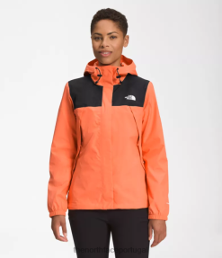roupas The North Face mulheres jaqueta antora tnf preto/laranja coral empoeirado 8T02T1281