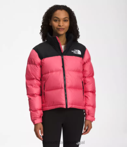 roupas The North Face mulheres Jaqueta nuptse retrô 1996 cosmo rosa 8T02T729
