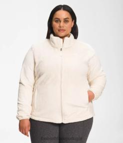roupas The North Face mulheres mais jaqueta osito gardênia branca 8T02T1089
