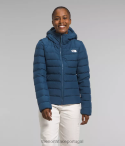 roupas The North Face mulheres moletom aconcágua 3 azul sombrio 8T02T369