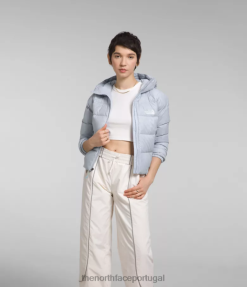 roupas The North Face mulheres moletom com capuz hidrenalite pervinca empoeirada 8T02T891