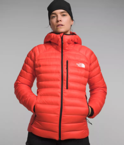 roupas The North Face mulheres moletom com capuz Summit Series Breithorn laranja radiante 8T02T669