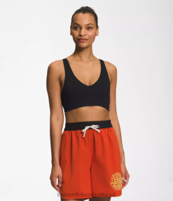 roupas The North Face mulheres sutiã brilho do vale tnf preto 8T02T1232